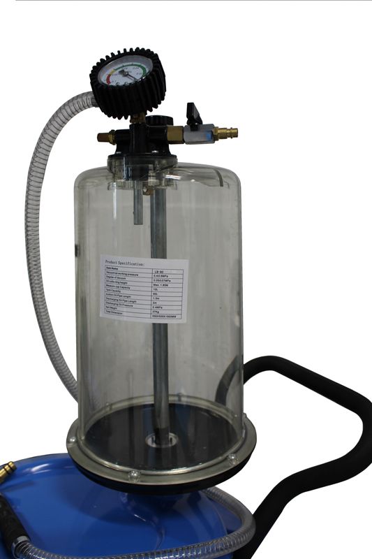 Extractor de aceite de succión o gravedad con tanque de 90 l