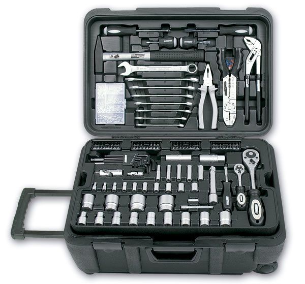 Outils mobiles Briefcase Mannesmann 122 pièces